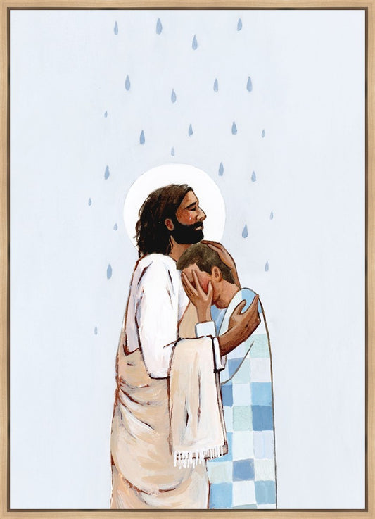 When The Blues Came (Male) Large Wall Art Gallery Wrap