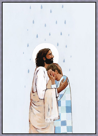 When The Blues Came (Male) Large Wall Art Gallery Wrap