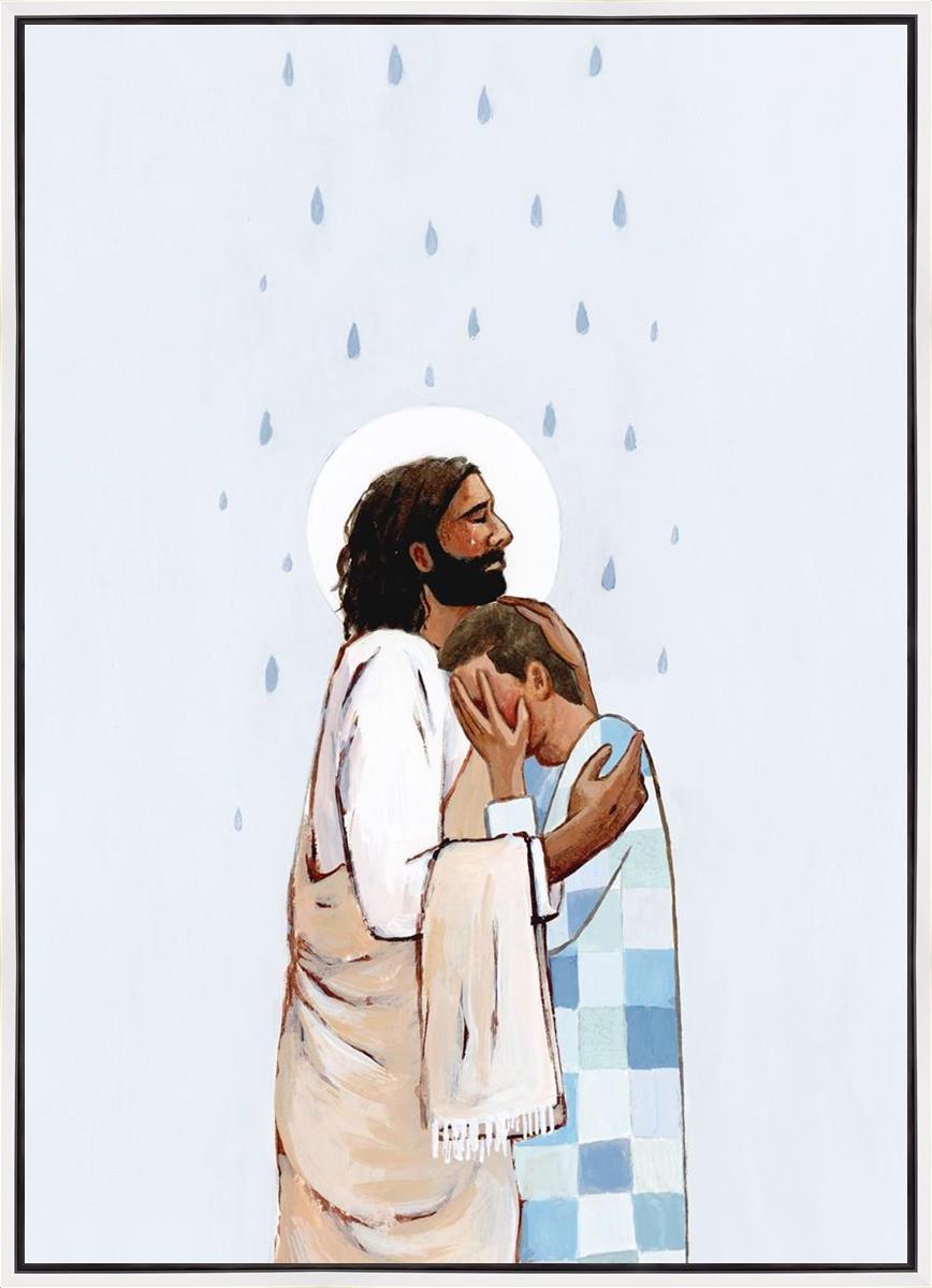 When The Blues Came (Male) Large Wall Art Gallery Wrap
