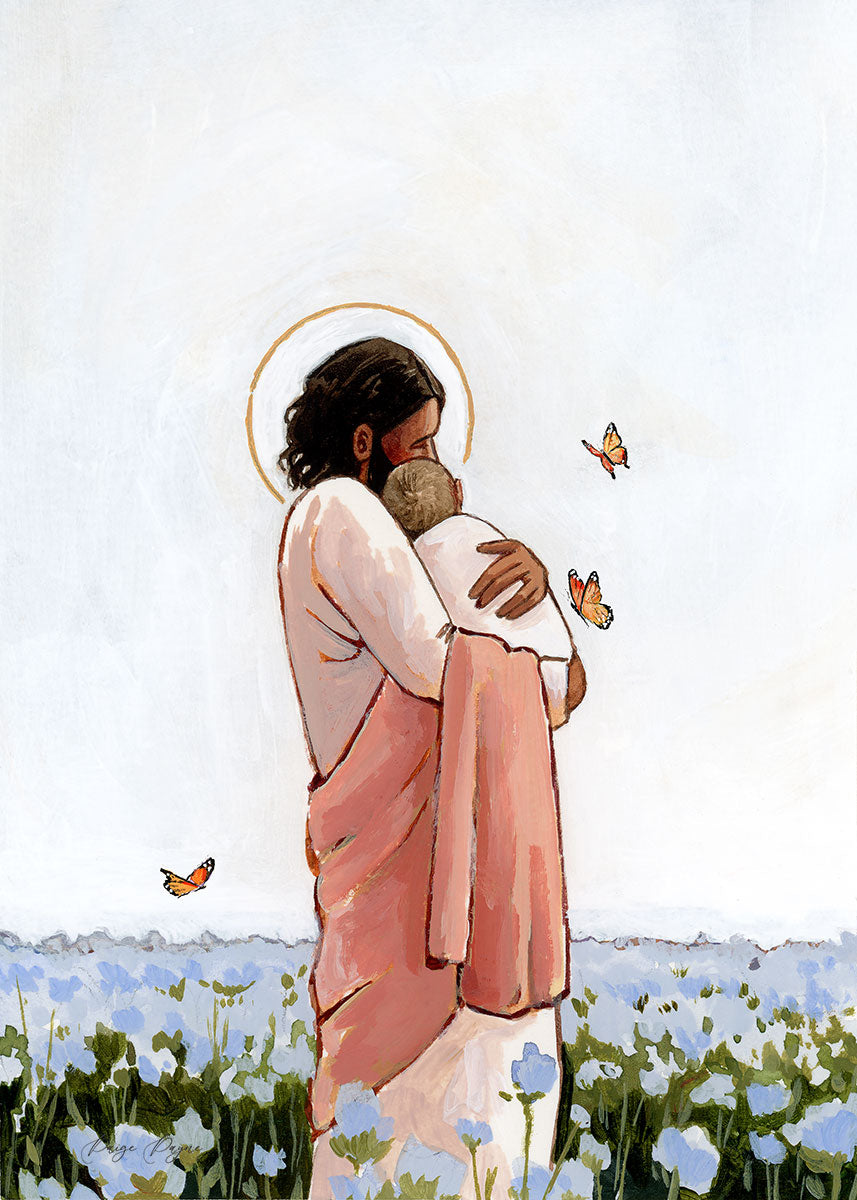 Among the Forget Me Nots