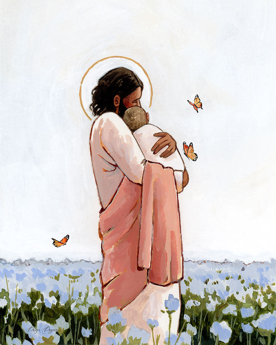 Among the Forget Me Nots