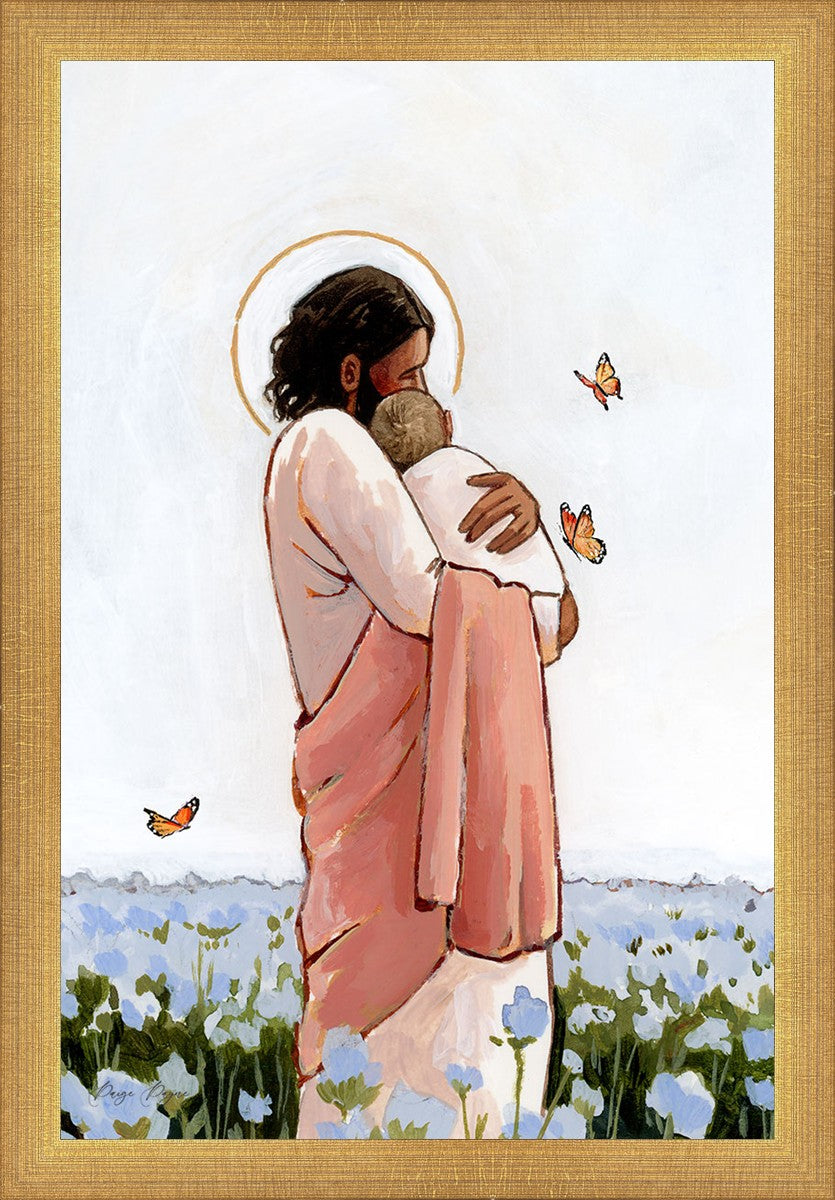 Among the Forget Me Nots