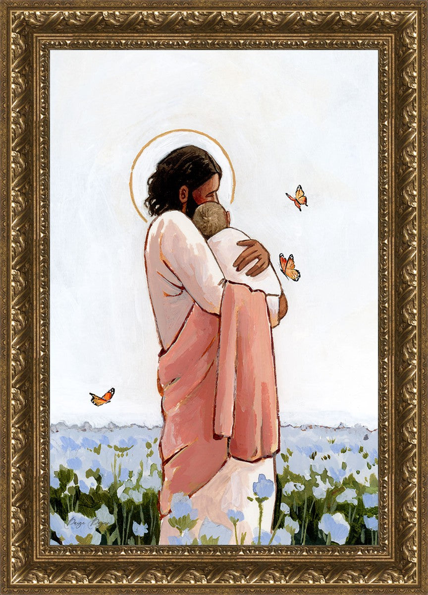 Among the Forget Me Nots