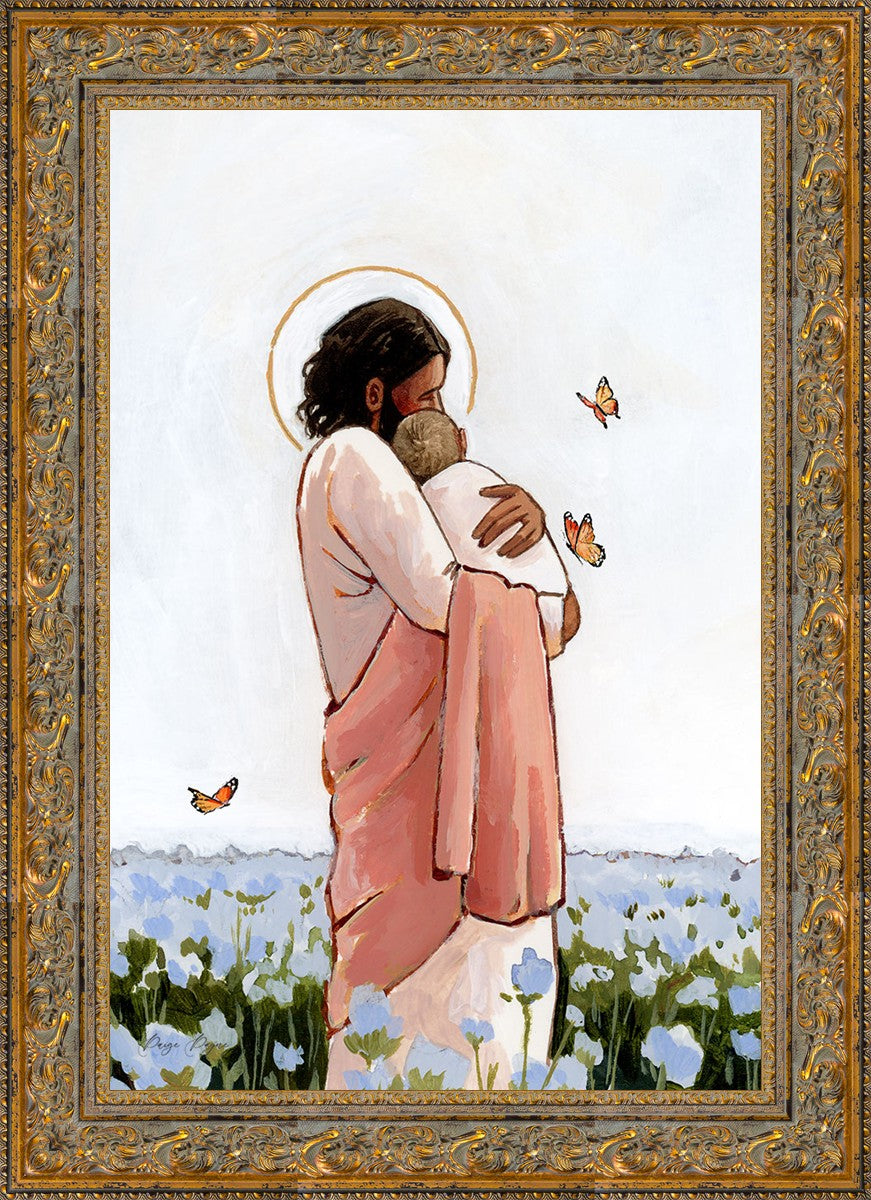 Among the Forget Me Nots