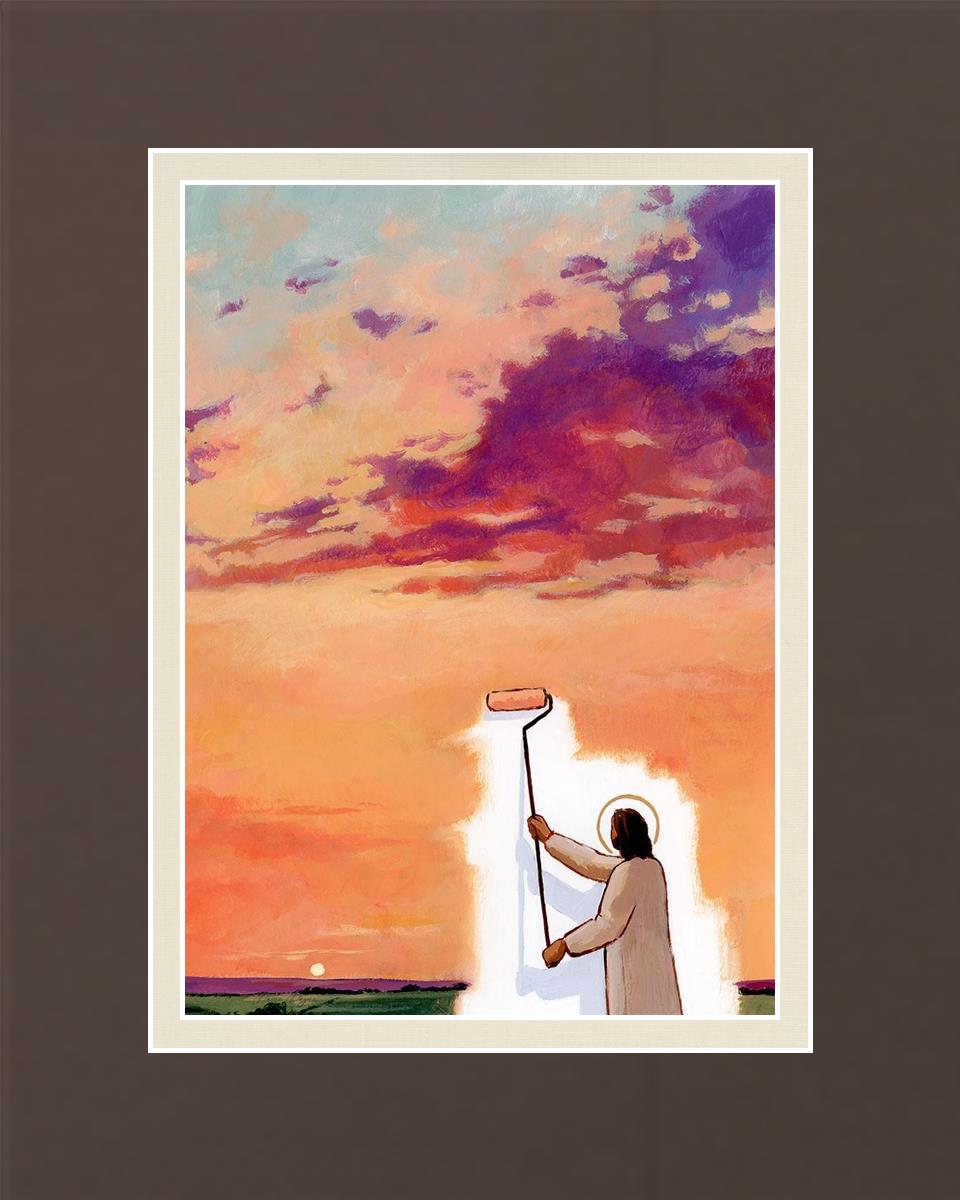 He Who Paints the Sunsets