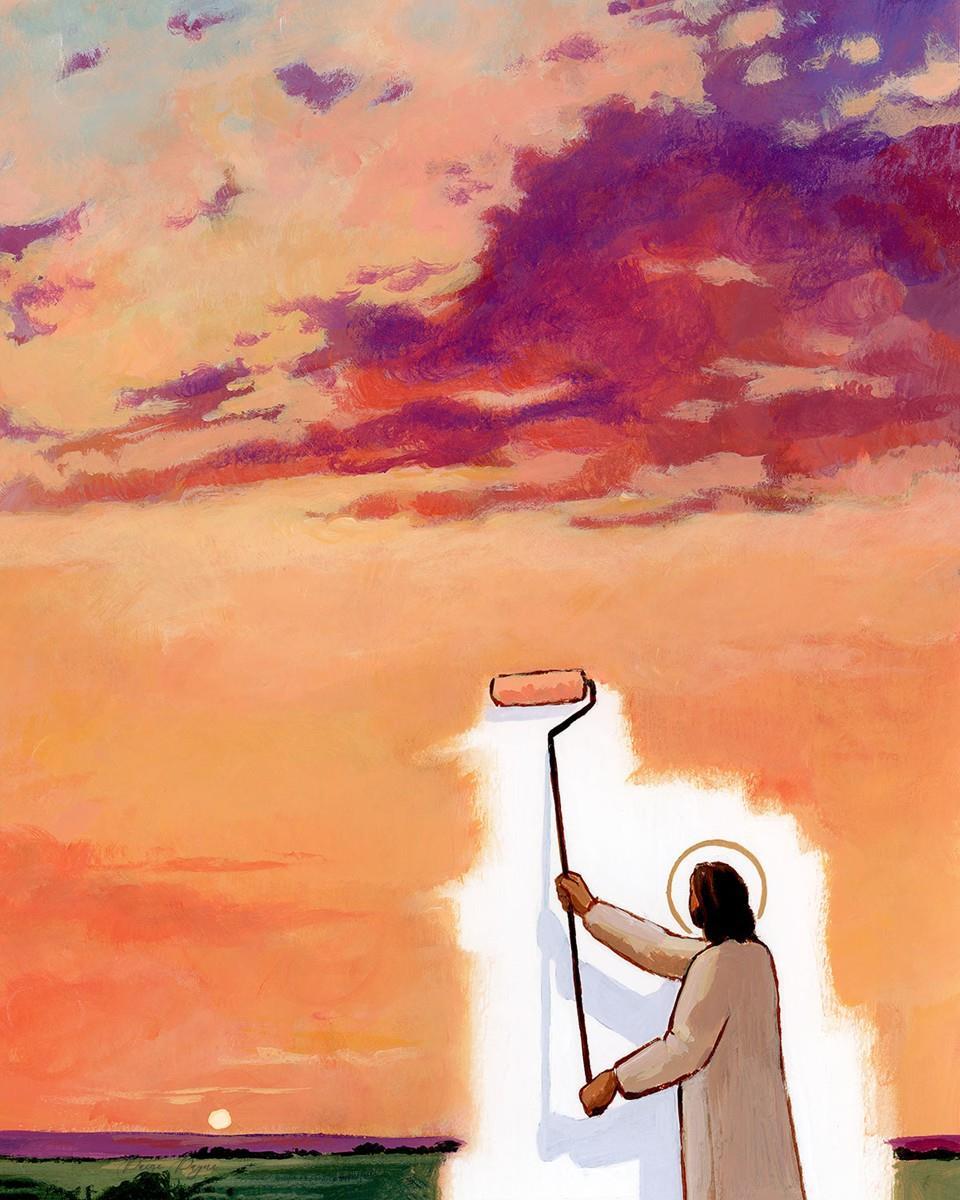 He Who Paints the Sunsets