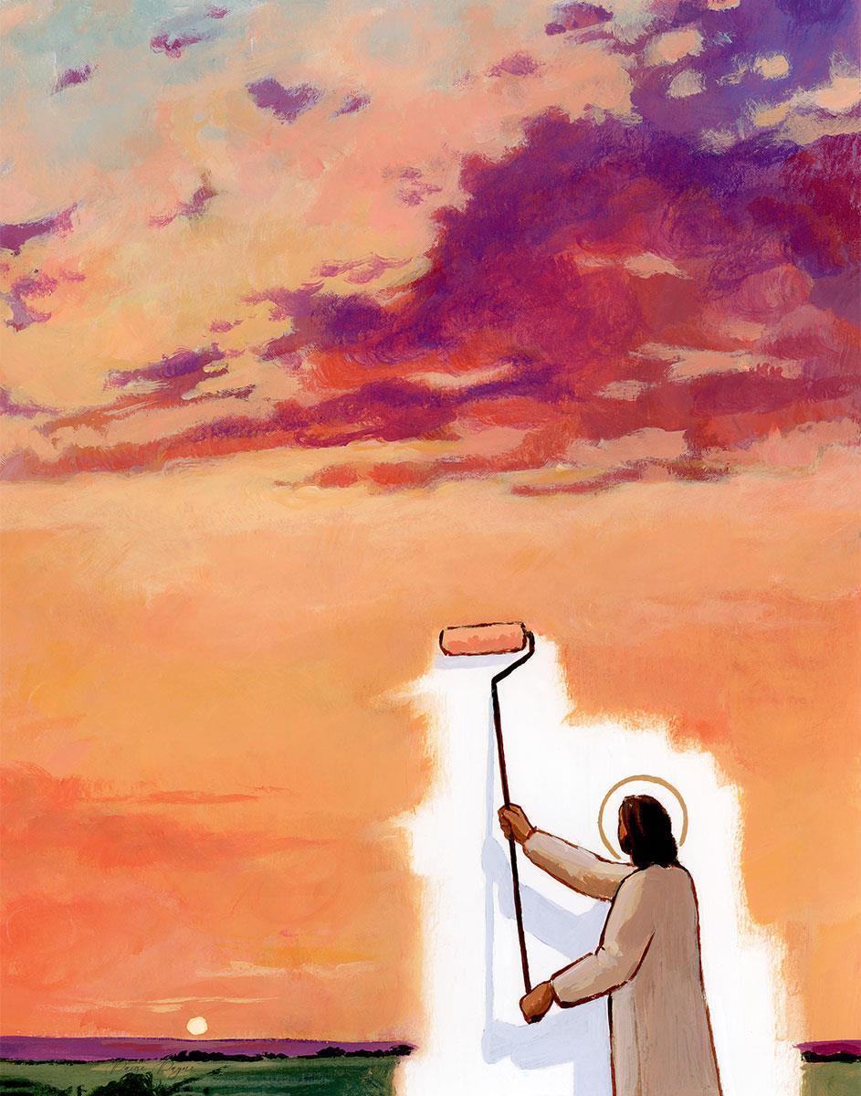 He Who Paints the Sunsets