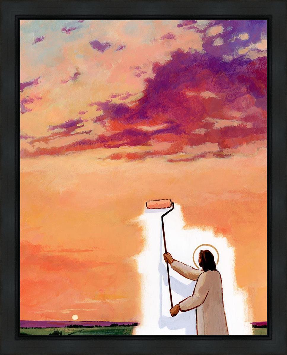 He Who Paints the Sunsets