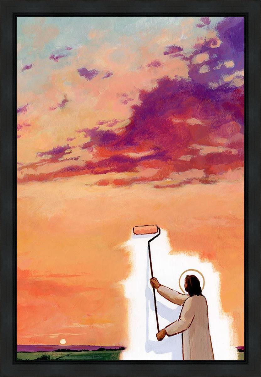 He Who Paints the Sunsets