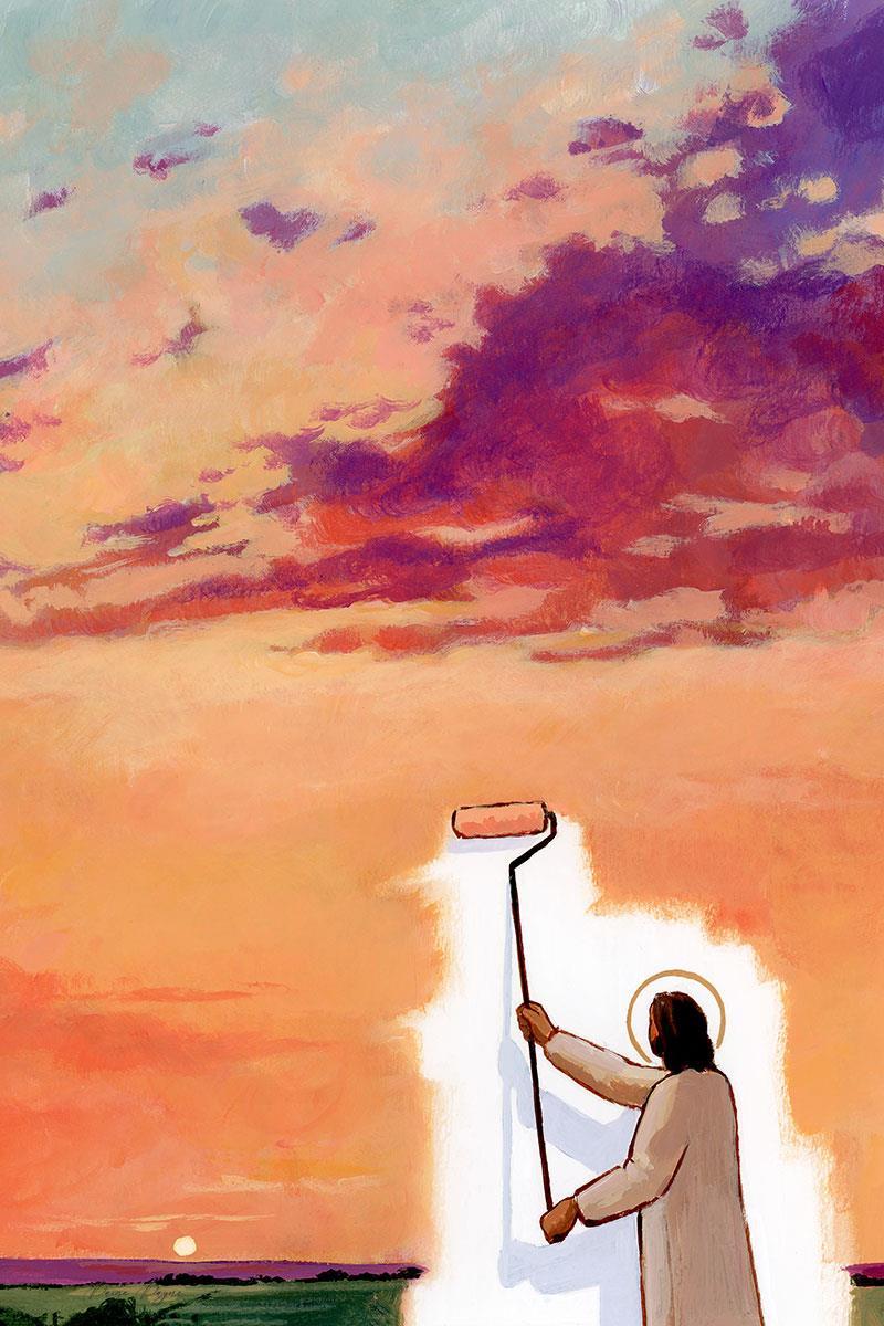 He Who Paints the Sunsets