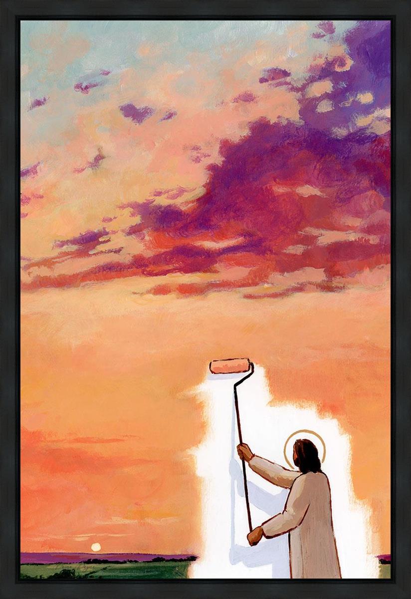He Who Paints the Sunsets