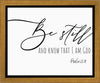 Be Still Gallery Wrap