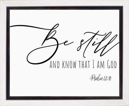 Be Still Gallery Wrap