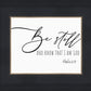 Be Still