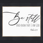 Be Still