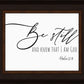 Be Still