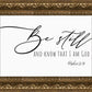 Be Still
