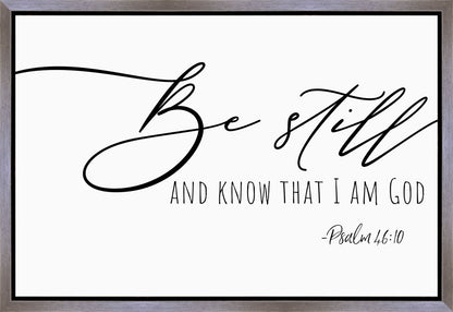 Be Still Gallery Wrap