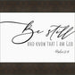 Be Still