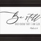 Be Still