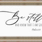Be Still