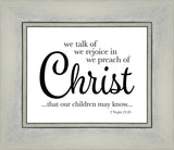 We Talk of Christ