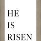 He is Risen