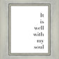 It is Well With My Soul