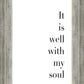 It is Well With My Soul