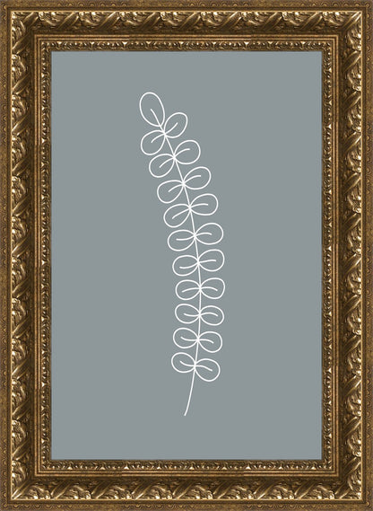 Minimalist Stem Blue