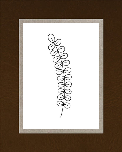 Minimalist Stem White