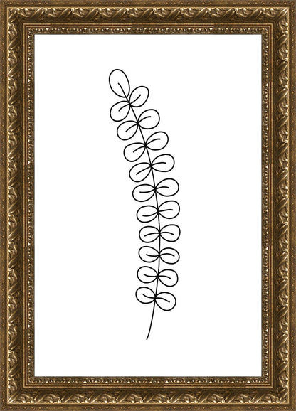 Minimalist Stem White