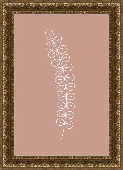 Minimalist Stem Pink