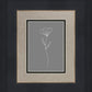 Minimalist Flower Gray