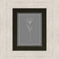 Minimalist Flower Gray