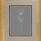 Minimalist Flower Gray