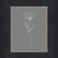 Minimalist Flower Gray