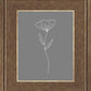 Minimalist Flower Gray