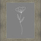 Minimalist Flower Gray