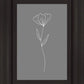 Minimalist Flower Gray