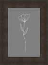 Minimalist Flower Gray