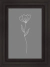 Minimalist Flower Gray