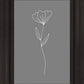 Minimalist Flower Gray