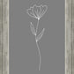 Minimalist Flower Gray