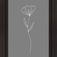 Minimalist Flower Gray