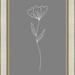 Minimalist Flower Gray