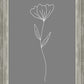 Minimalist Flower Gray