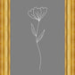 Minimalist Flower Gray
