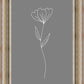 Minimalist Flower Gray
