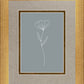 Minimalist Flower Blue